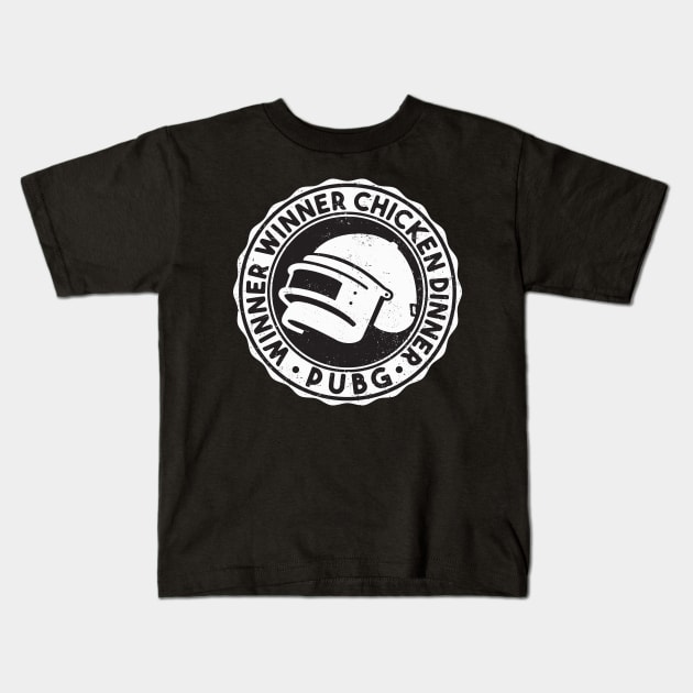 Winner winner chicken dinner pubg Kids T-Shirt by Durro